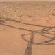 Illustration for article titled So NASAs rover drew a penis on Mars